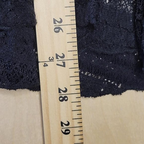 Torrid Black Lace Stretch Sleeveless Blouse Women Size Large - Picture 7 of 8